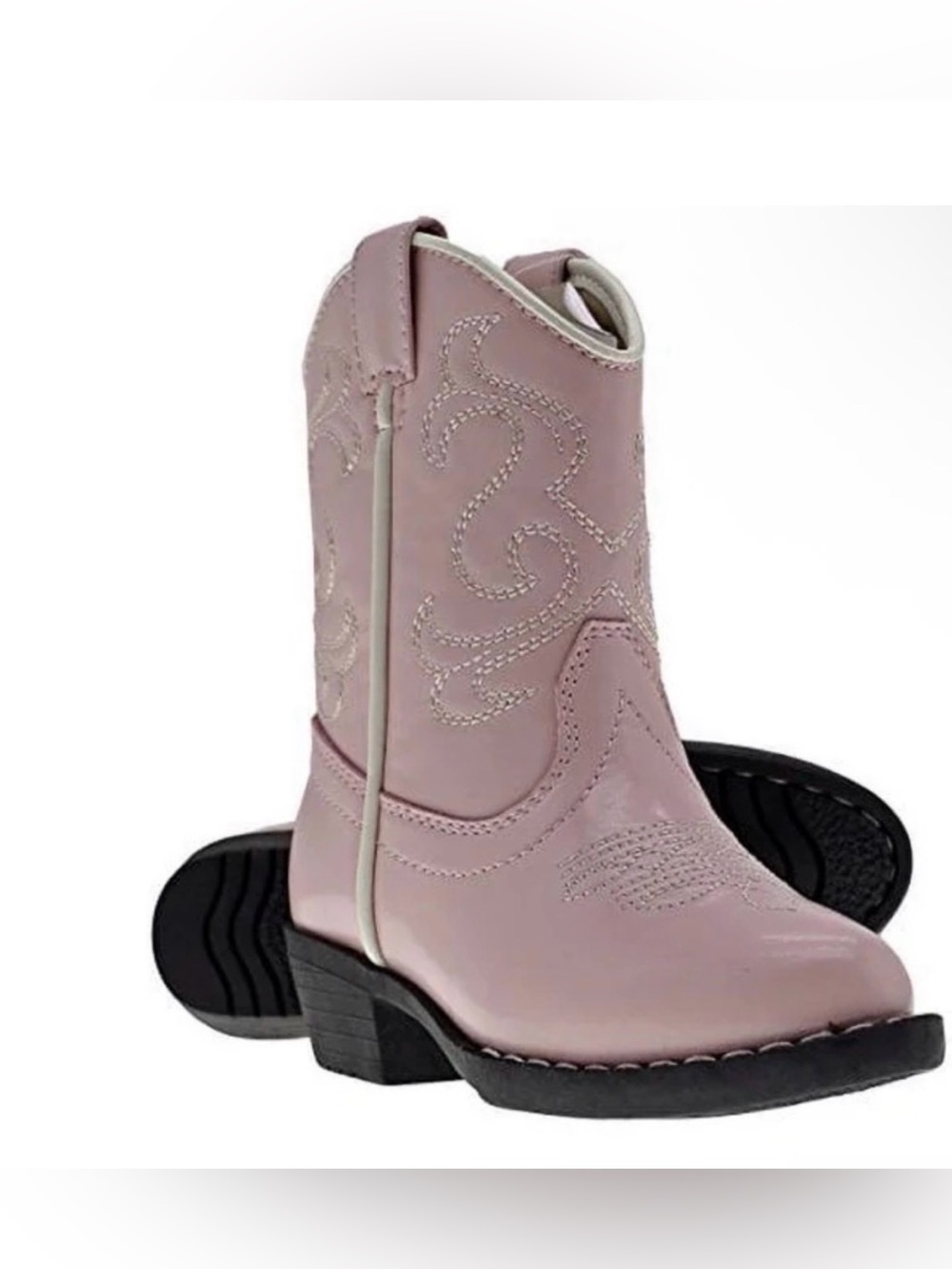 Girls' Pink Western Cowboy Boots - Stylish Kids Boots